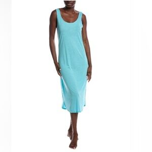 N Natori Congo mint green sleeveless scoopneck long Nightgown XS New with tags